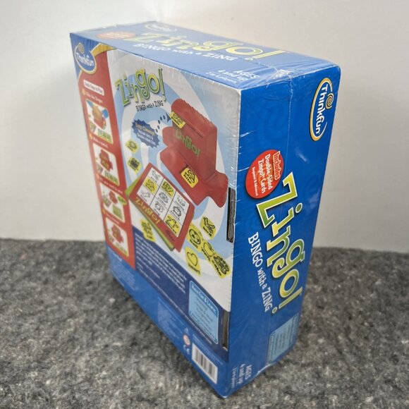 ZINGO! THINKFUN CHILDREN'S GAME BINGO WITH A ZING! AGES 4+ NEW SEALED - Picture 3 of 8